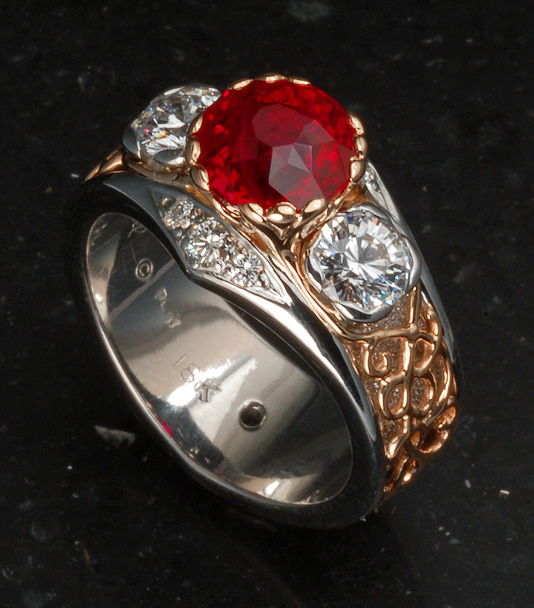 Hunt Country Jewelers 2.86 ct. Jubilant Crown cut Burma 