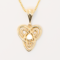 Celtic Heart Gold Color icon