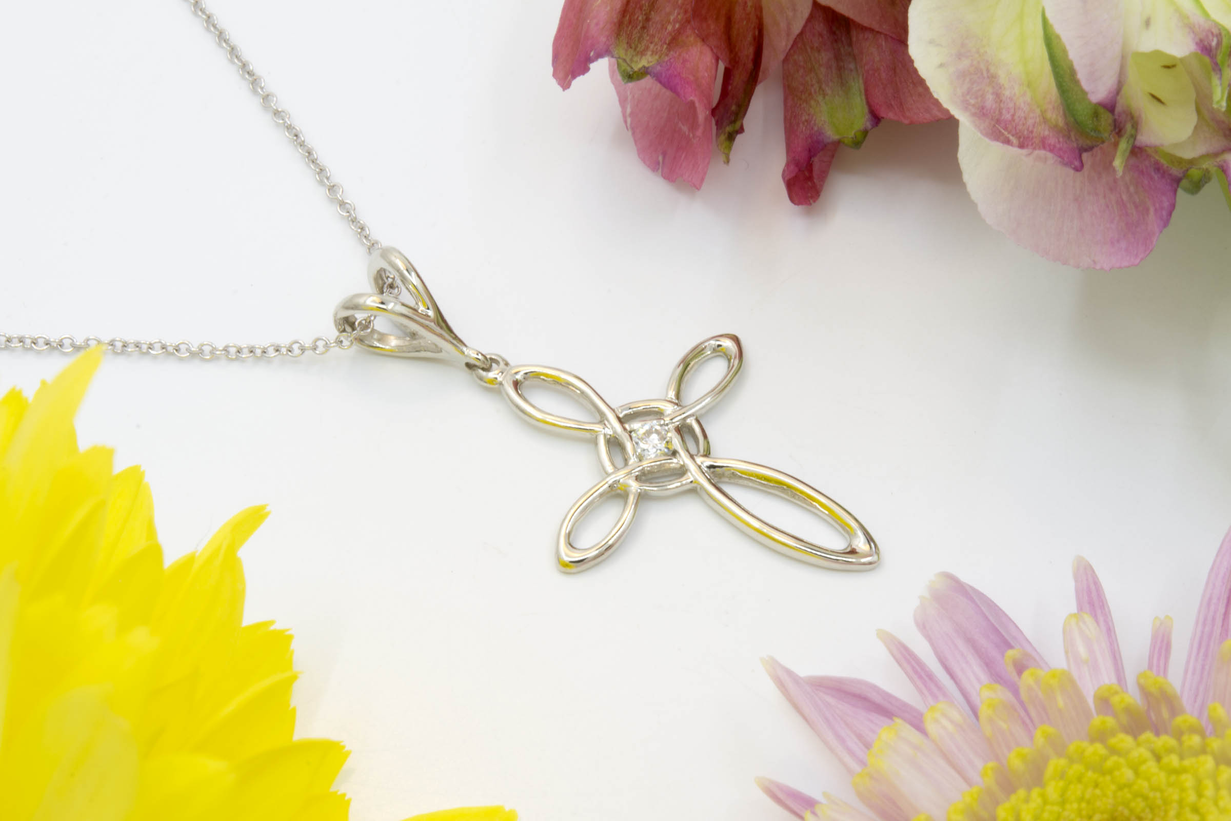 Celtic Cross with Diamond - Image 3