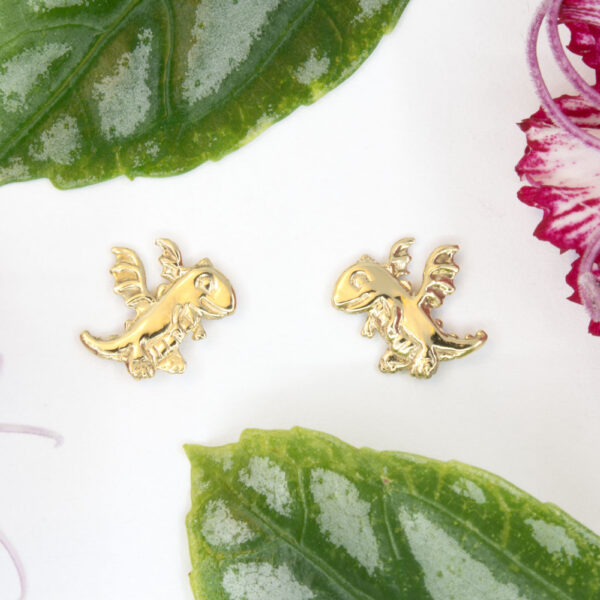 Baby Dragon Stud Earrings