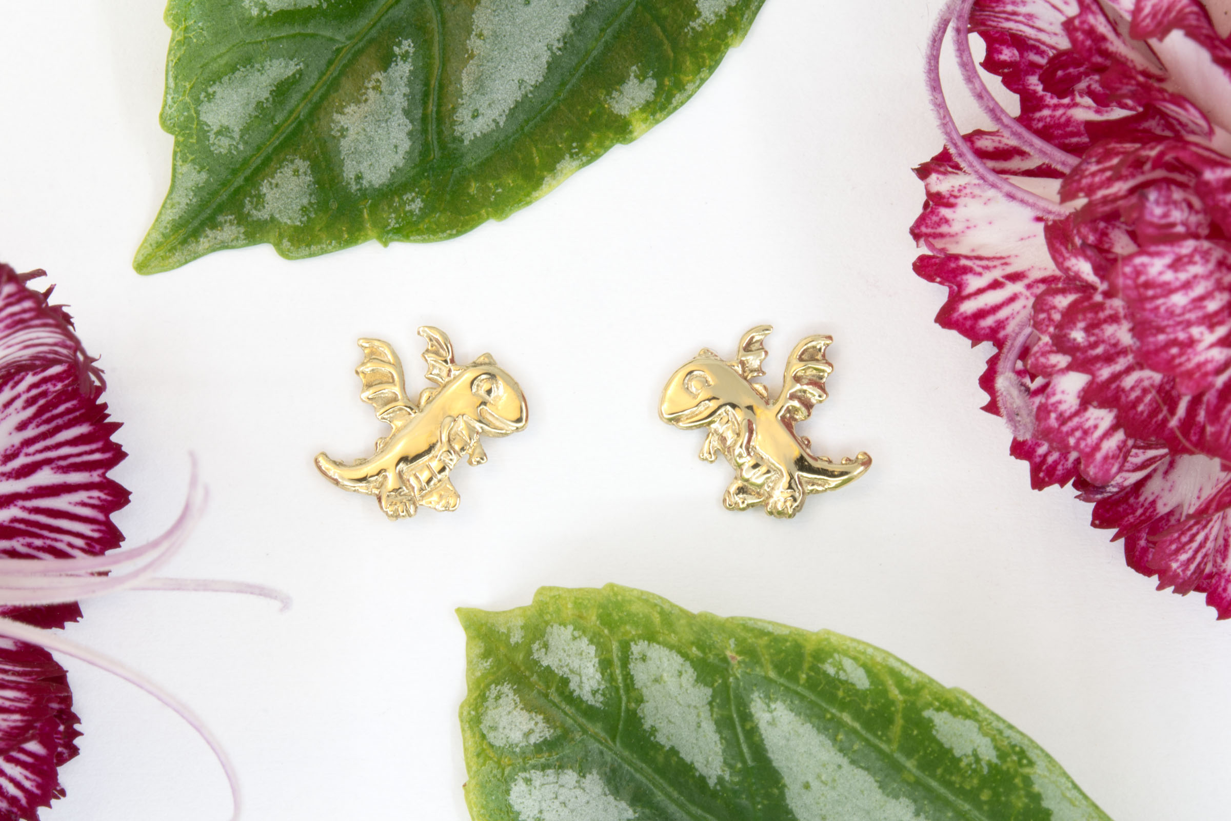 Baby Dragon Stud Earrings