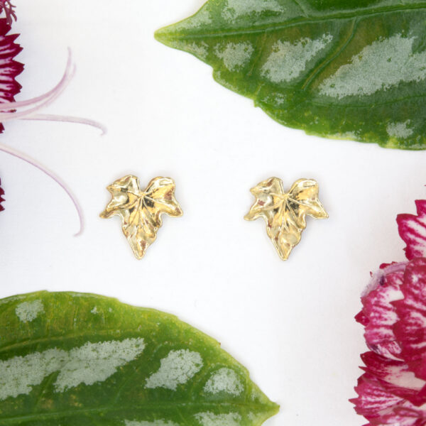 Leaf Stud Earrings