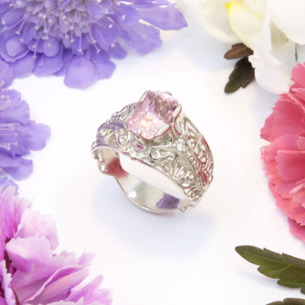 2.2ct Pink Tourmaline Ring